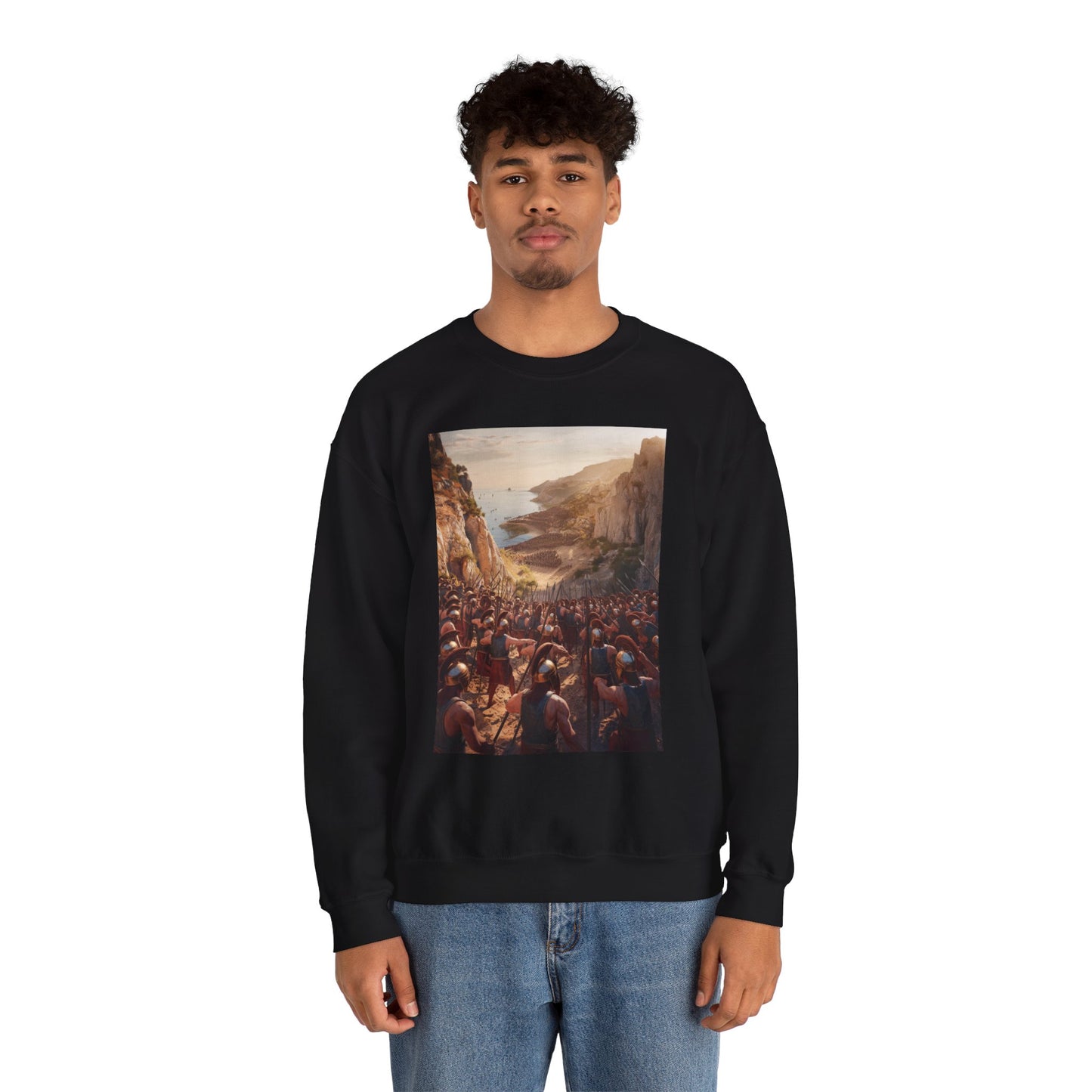 Battle of Thermopylae 480 BC — 300 Spartans Battle Sweatshirt
